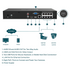 GUNMANSA TP-Link VIGI NVR1008H-8P VIGI 8 Channel Network Video Recorder