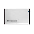 GUNMANSA Transcend 2.5” SSD/HDD Enclosure, HDD/SSD enclosure, 2.5", Serial ATA III, 6 Gbit/s, USB connectivity, Silver