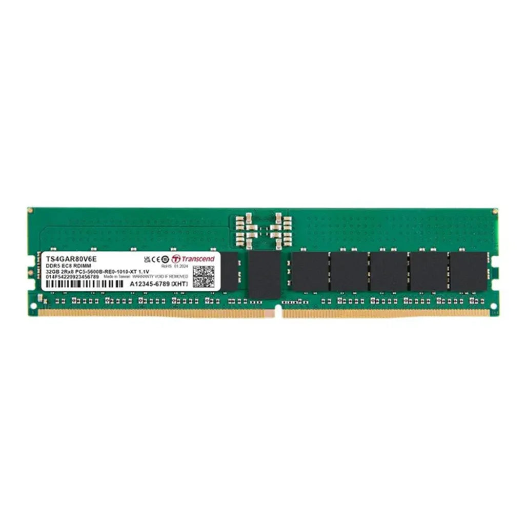 GUNMANSA TRANSCEND 32GB DDR5-5600 REG-DIMM 2Rx8 2Gx8 CL46 1.1V