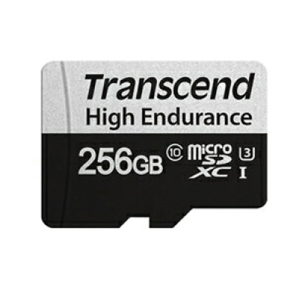 GUNMANSA Transcend 350V, 256 GB, MicroSDXC, Class 10, 95 MB/s, 45 MB/s, Class 3 (U3)