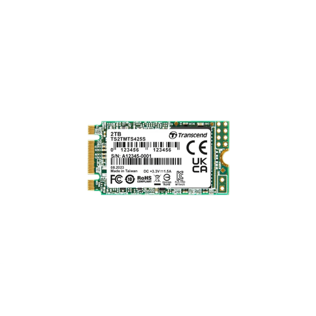 GUNMANSA Transcend 425S, 2 TB, M.2, 550 MB/s, 6 Gbit/s