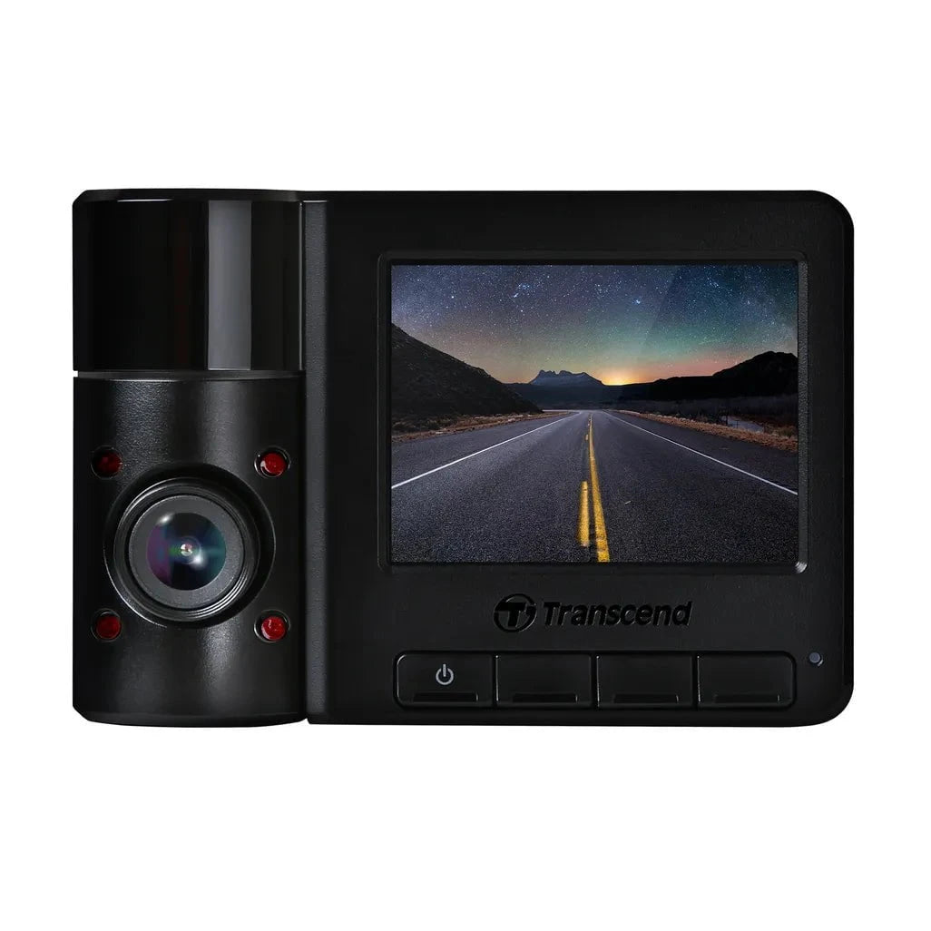 GUNMANSA TRANSCEND DRIVEPRO 550 (MODEL B) DUAL LENS DASH CAM WITH 128GB MICROSD CARD
