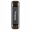GUNMANSA Transcend ESD310C, 256 GB, USB Type-A to USB Type-C, USB 3.2 Gen 2x2, 1050 MB/s, Black
