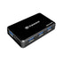 GUNMANSA Transcend HUB3, USB 3.2 Gen 1 (3.1 Gen 1) Type-A, Black, CE/FCC/BSMI/KC/RCM/EAC, 5 - 12 V