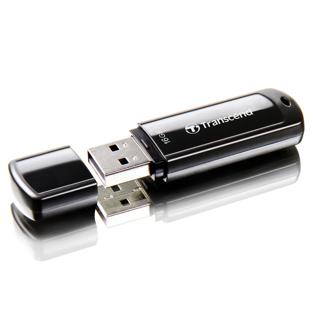 GUNMANSA Transcend JetFlash 700 16GB, 16 GB, USB Type-A, 3.2 Gen 1 (3.1 Gen 1), Cap, 8.5 g, Black