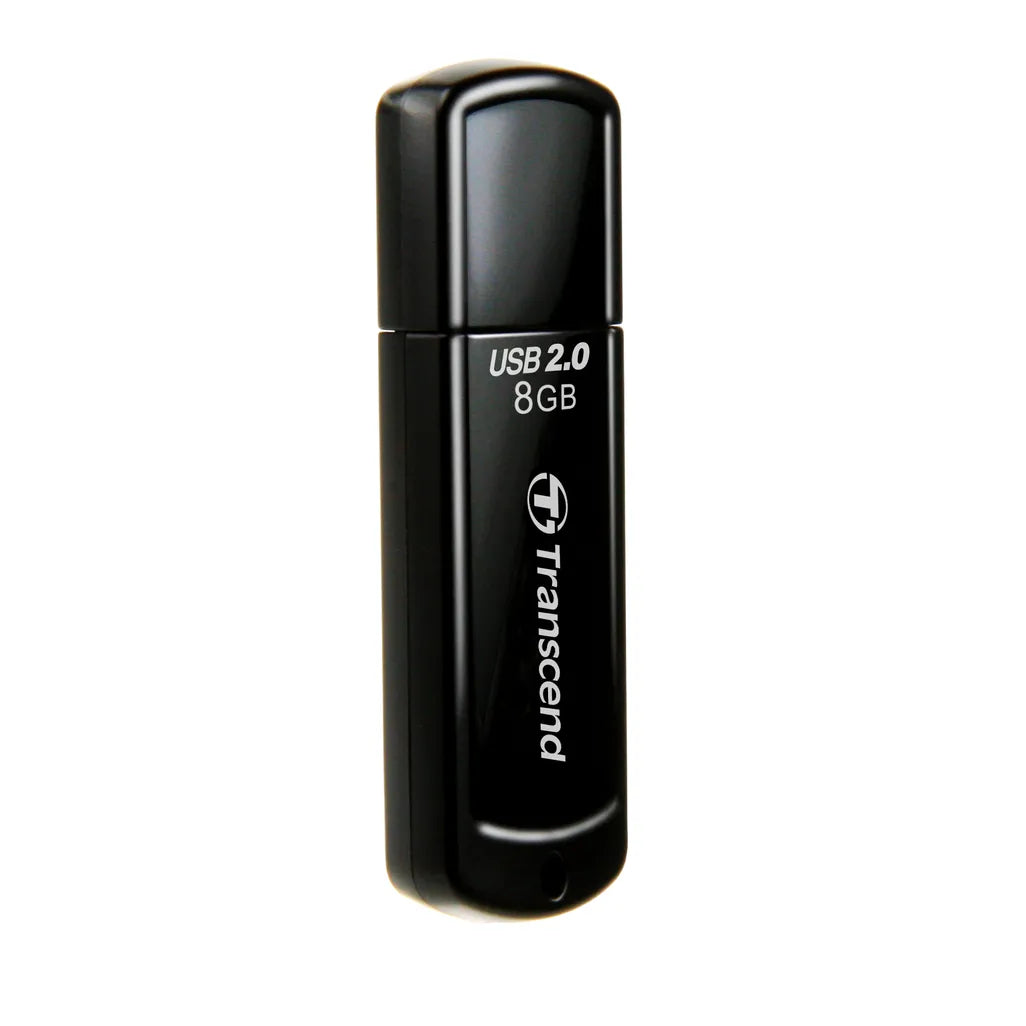 GUNMANSA Transcend JetFlash elite JetFlash 350 8GB, 8 GB, USB Type-A, 2.0, Cap, 8.5 g, Black