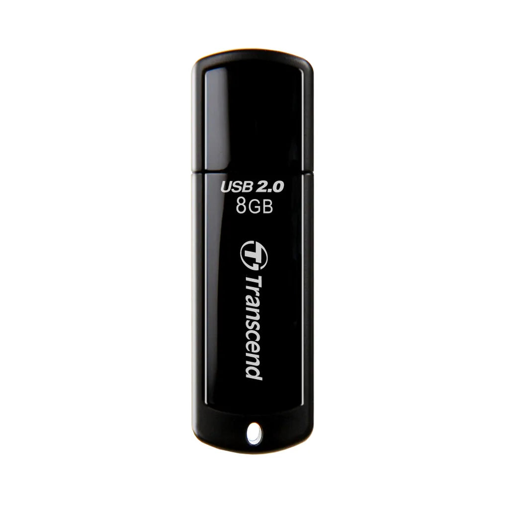 GUNMANSA Transcend JetFlash elite JetFlash 350 8GB, 8 GB, USB Type-A, 2.0, Cap, 8.5 g, Black