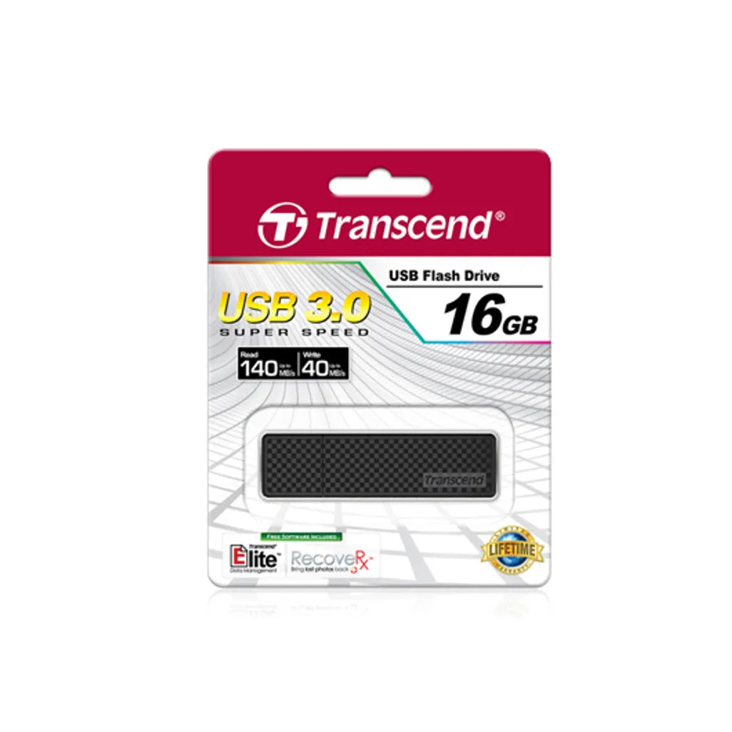 GUNMANSA Transcend JetFlash elite JetFlash 780 16GB, 16 GB, USB Type-A, 3.2 Gen 1 (3.1 Gen 1), 400 MB/s, Cap, Black
