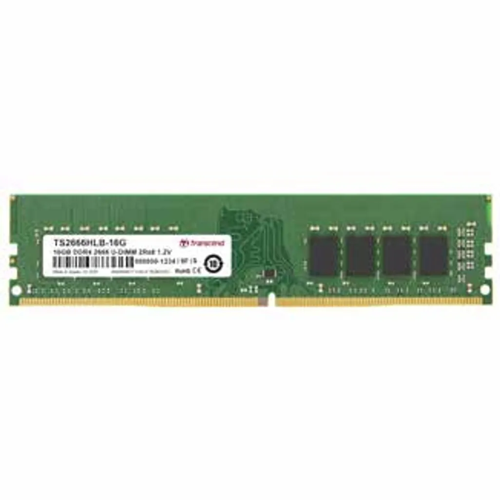 GUNMANSA Transcend JetRam DDR4-3200 U-DIMM 16GB, 16 GB, 1 x 16 GB, DDR4, 3200 MHz, 288-pin DIMM