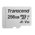 GUNMANSA Transcend microSD Card SDXC 300S 256GB with Adapter, 256 GB, MicroSDXC, NAND, 95 MB/s, 40 MB/s, Class 3 (U3)