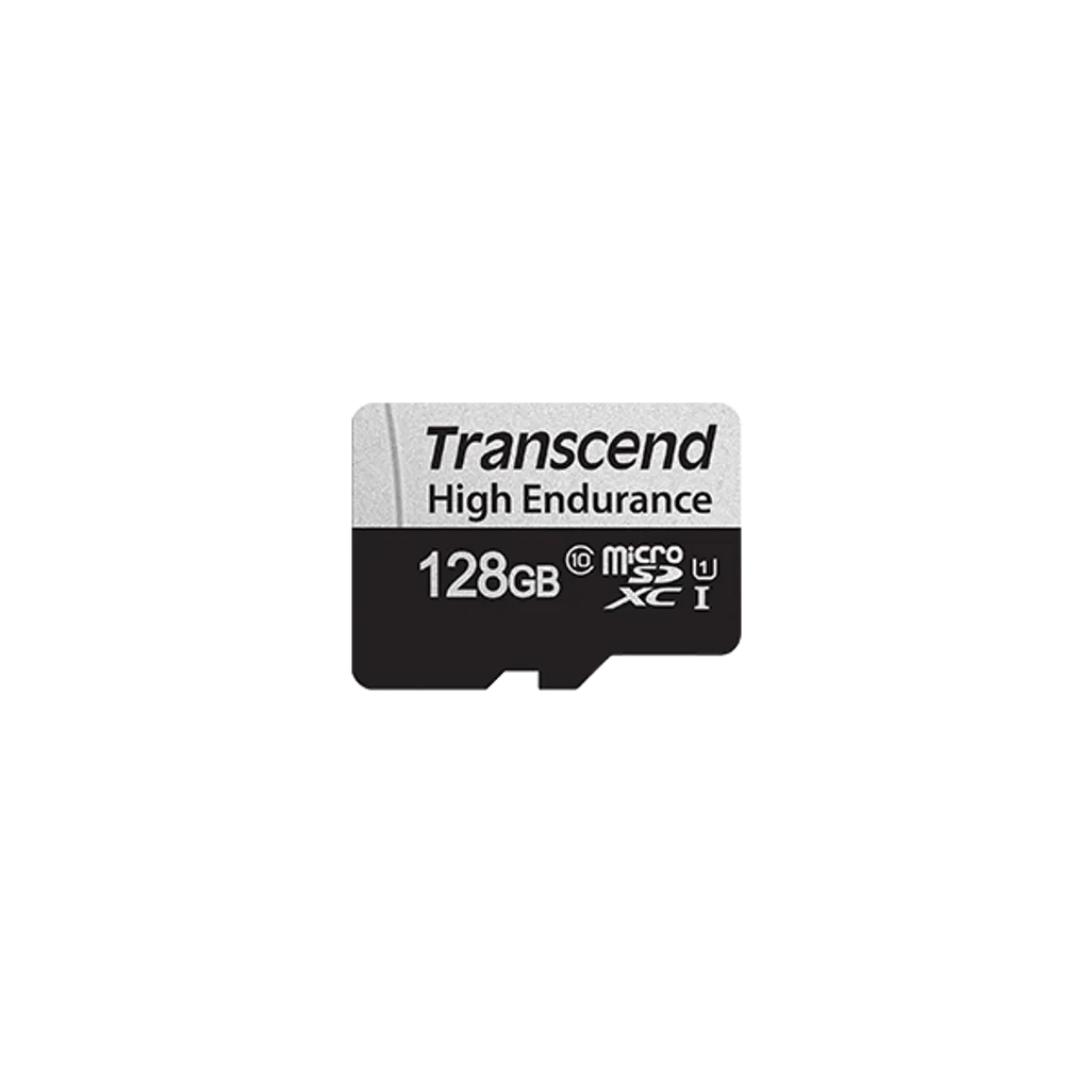 GUNMANSA Transcend microSD Card SDXC 350V 128GB, 128 GB, MicroSDXC, Class 10, UHS-I, 95 MB/s, 45 MB/s