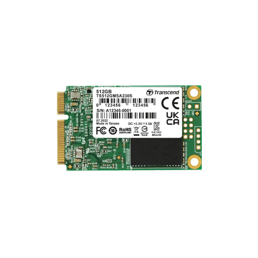 GUNMANSA Transcend MSATA 230S, 512 GB, mSATA