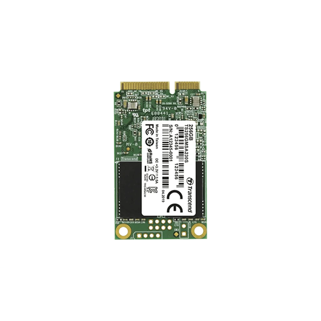 GUNMANSA Transcend mSATA SSD 230S 256GB, 256 GB, mSATA, 530 MB/s, 6 Gbit/s