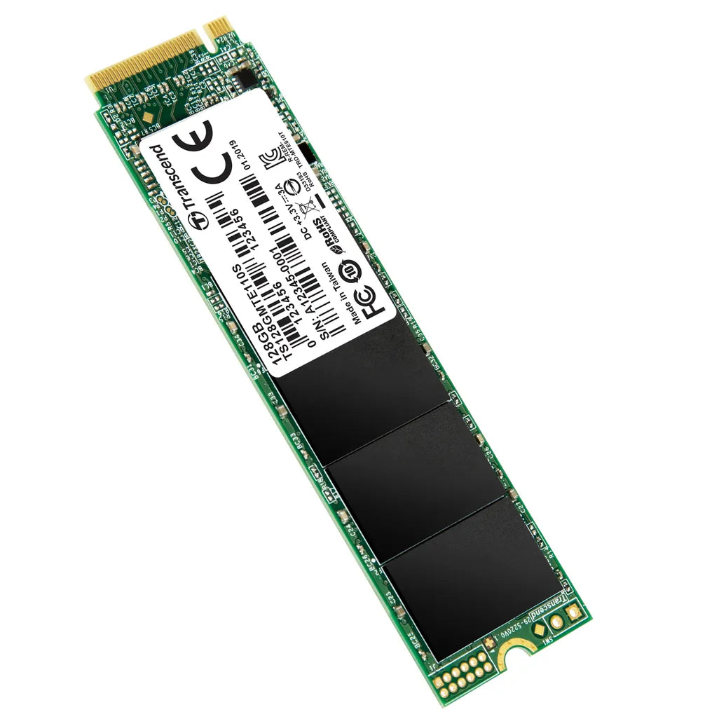 GUNMANSA Transcend PCIe SSD 110S 128G, 128 GB, M.2, 1500 MB/s