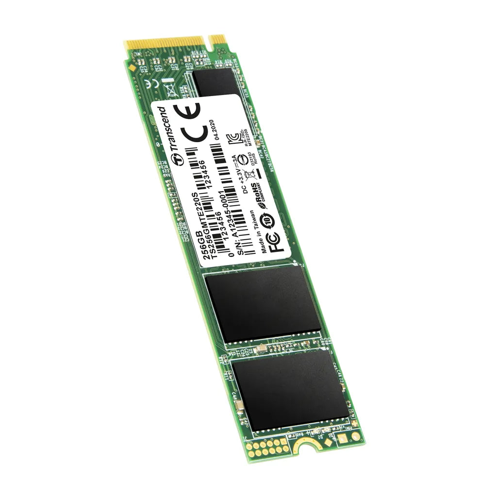 GUNMANSA Transcend PCIe SSD 220S 256GB, 256 GB, M.2, 3300 MB/s