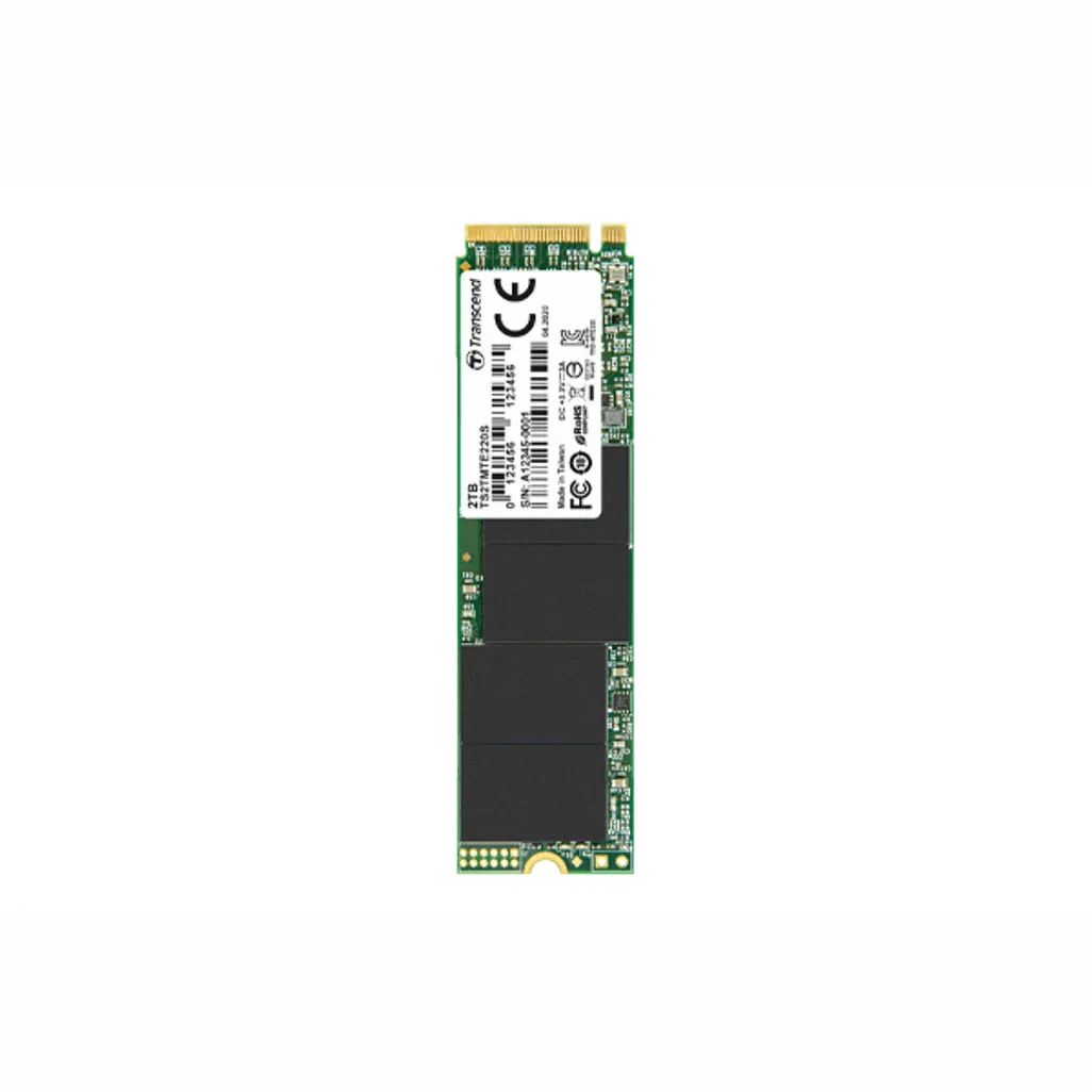 GUNMANSA Transcend PCIe SSD 220S 2TB, 2 TB, M.2, 3500 MB/s