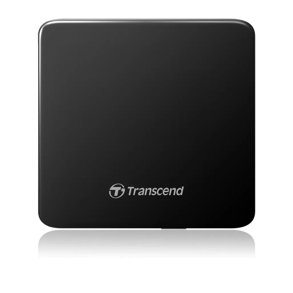GUNMANSA Transcend Portable DVD Writer Black, Black, DVD±R/RW, USB 2.0, CD-R, DVD+R, DVD+R DL