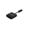 GUNMANSA Transcend RDC3 Card Reader, MicroSDHC, MicroSDXC, SDHC, SDXC, Black,