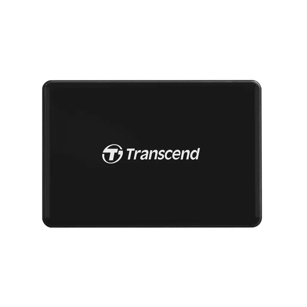 GUNMANSA Transcend RDC8 Card Reader, CF, MicroSDHC, MicroSDXC, SD, SDHC, SDXC, Black