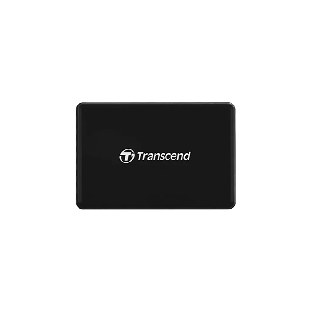 GUNMANSA Transcend RDC8 Card Reader, CF, MicroSDHC, MicroSDXC, SD, SDHC, SDXC, Black