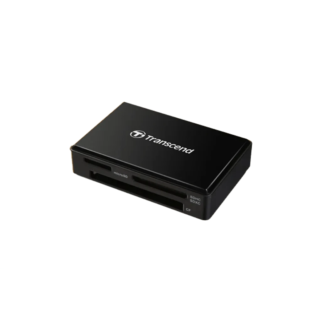 GUNMANSA Transcend RDF8 Card Reader Black, CF, MicroSD (TransFlash)