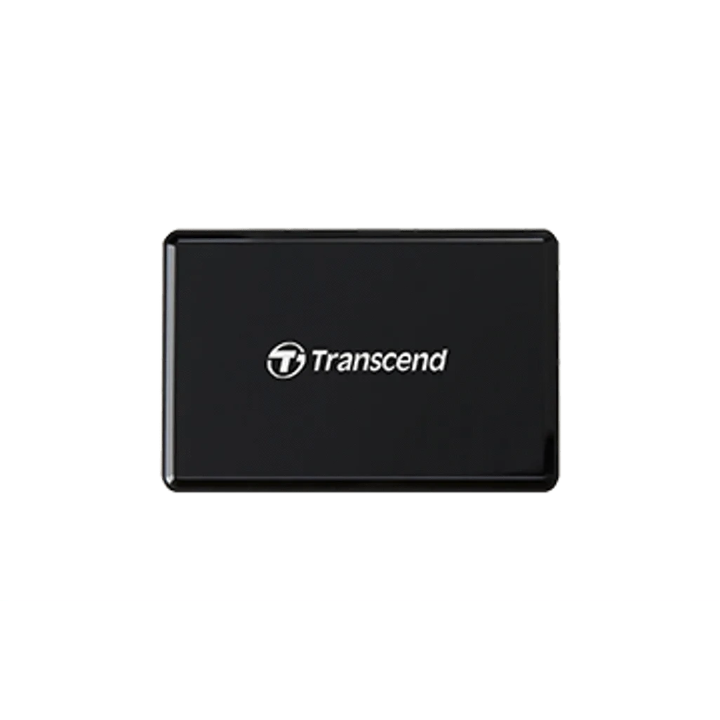 GUNMANSA Transcend RDF9 Card Reader Black, CF, MicroSDHC, MicroSDXC, SDHC, SDXC, Black