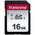 GUNMANSA Transcend SD Card SDHC 300S 16GB, 16 GB, SDHC, Class 10, NAND, 95 MB/s, 10 MB/s