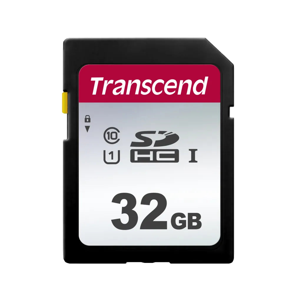 GUNMANSA Transcend SD Card SDHC 300S 32GB, 32 GB, SDHC, Class 10, NAND, 95 MB/s, 20 MB/s