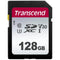 GUNMANSA Transcend SD Card SDXC 300S 128GB, 128 GB, SDXC, Class 10, NAND, 95 MB/s, 40 MB/s