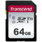 GUNMANSA Transcend SD Card SDXC 300S 64GB, 64 GB, SDXC, Class 10, NAND, 95 MB/s, 40 MB/s