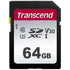 GUNMANSA Transcend SD Card SDXC 300S 64GB, 64 GB, SDXC, Class 10, NAND, 95 MB/s, 40 MB/s