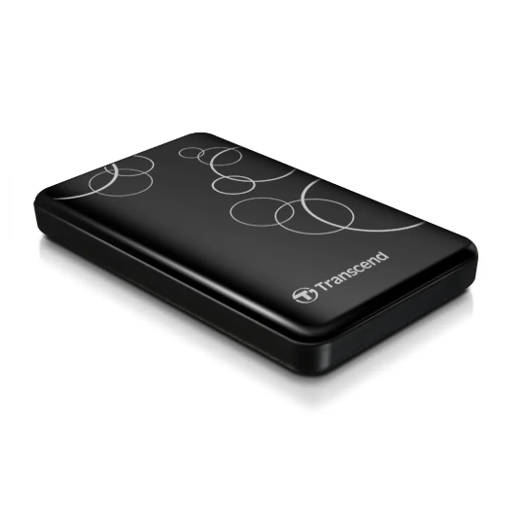 GUNMANSA Transcend StoreJet 25A3K 1TB, 1 TB, 2.5", 3.2 Gen 1 (3.1 Gen 1), Black