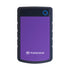 GUNMANSA Transcend StoreJet 25H3 2TB Purple, 2 TB, 2.5", 3.2 Gen 1 (3.1 Gen 1), 5400 RPM, Black, Purple