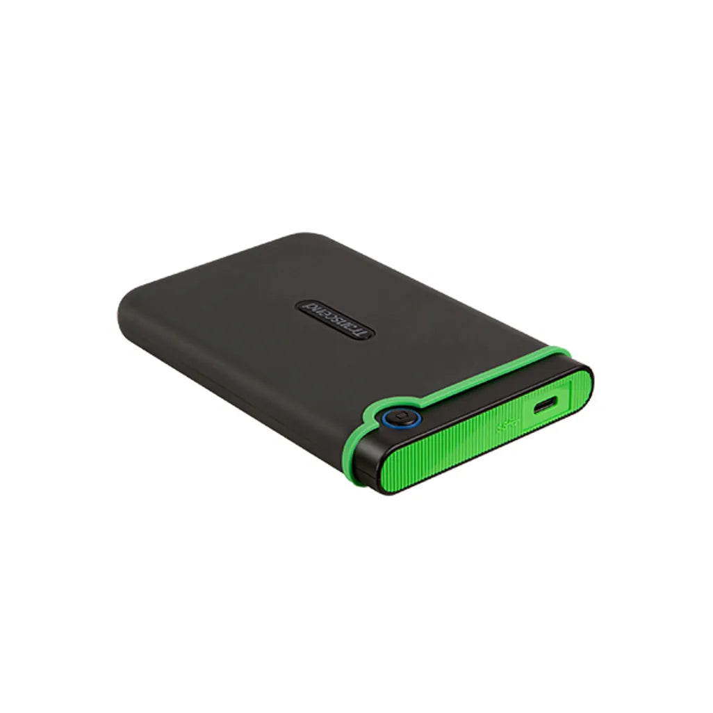 GUNMANSA Transcend StoreJet 25M3C 2TB, 2 TB, 2.5", 3.2 Gen 1 (3.1 Gen 1), Black, Green