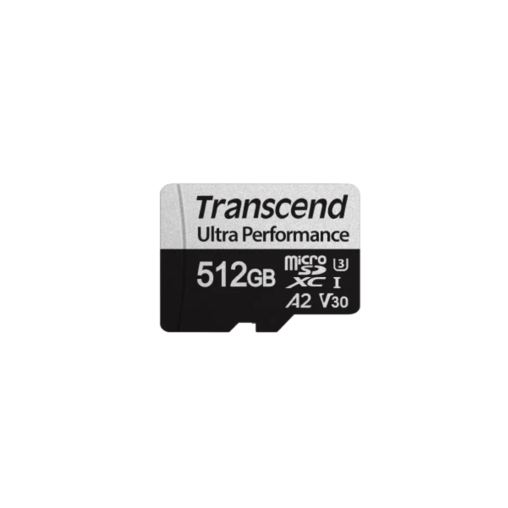 GUNMANSA Transcend USD340S, 512 GB, MicroSDXC, Class 10, UHS-I, 160 MB/s, 125 MB/s