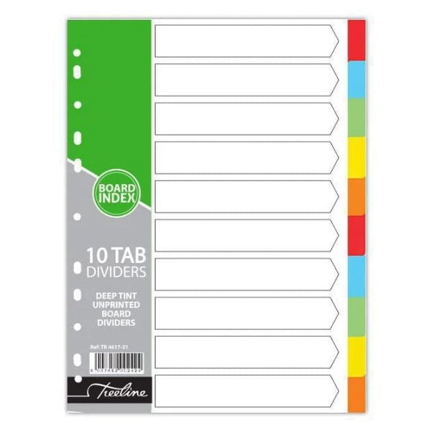 GUNMANSA Treeline A4 File Divider Board Tab
