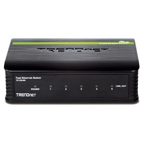 GUNMANSA TrendNet 5 Port 10 100 Mbps Fast Ethernet GREENnet Desktop