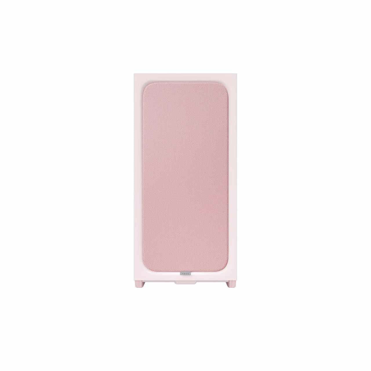 GUNMANSA TRYX FLOVA PC Case Mid-Tower, Premium Fabric, CrossFlow Fan, Tool-Free Build, 58L Spacious Design, Supports RTX 5090 GPU & 360mm Liquid Cooling, C-F500F-FM1E-G0Q (Pink)