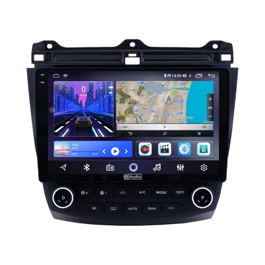 GUNMANSA TT Audio 9″ replacement radio for Honda Accord 2003-2007 (2K SCREEN)