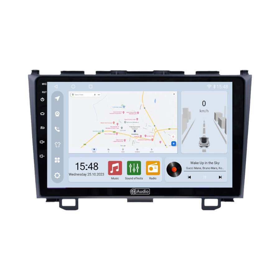 GUNMANSA TT Audio 9″ replacement radio for HONDA CRV 2006 – 2012 (CLASS D)