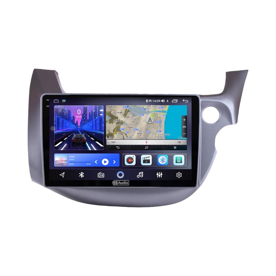 GUNMANSA TT Audio 9″ replacement radio for HONDA JAZZ 2008 – 2013 (2K SCREEN)