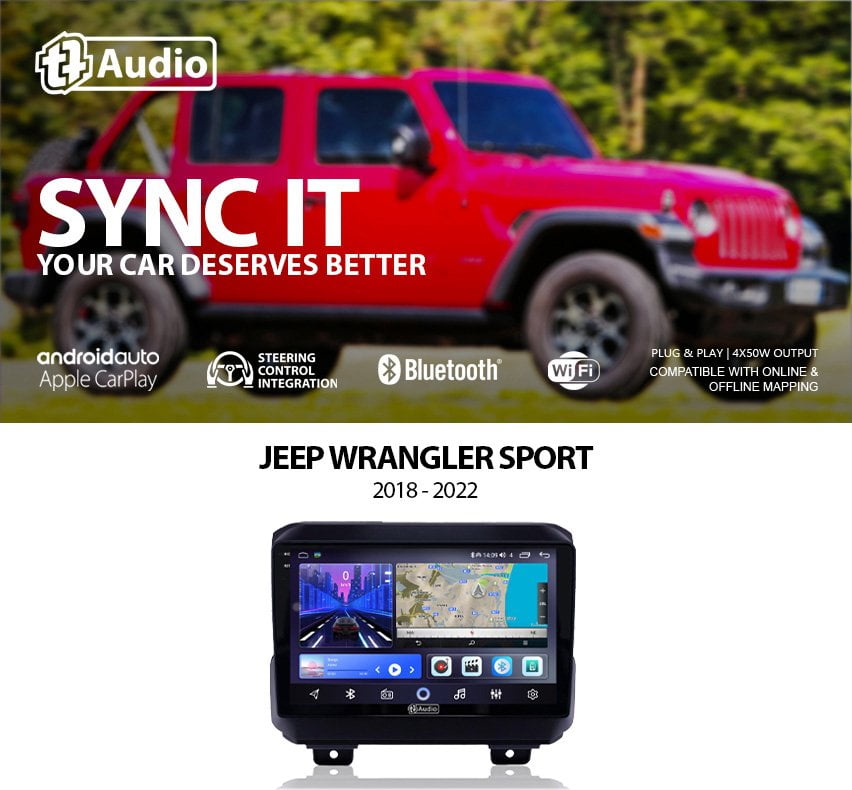 GUNMANSA TT Audio 9″ replacement radio for ISUZU KB 2022-2024 (4G ULTRA)