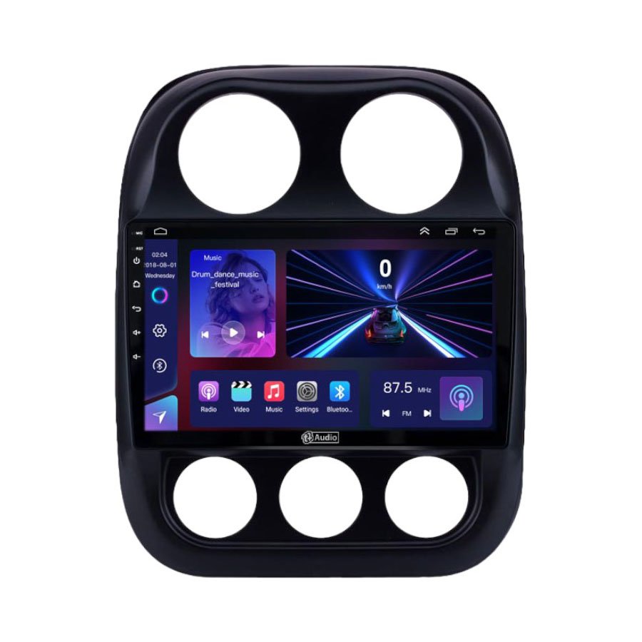 GUNMANSA TT Audio 9″ replacement radio for JEEP Compass 2010-2016 (MID SPEC)