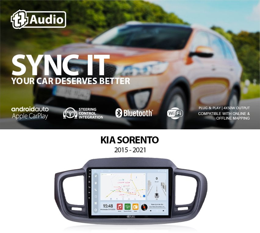 GUNMANSA TT Audio 9″ replacement radio for KIA Cerato 2013 -2017 (2K SCREEN)