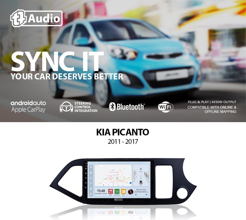 GUNMANSA TT Audio 9″ replacement radio for KIA SELTOS 2019 – 2024 (CLASS D)