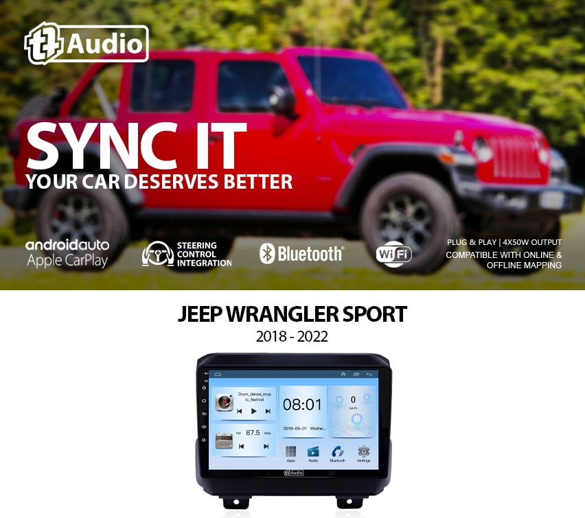 GUNMANSA TT Audio 9″ replacement radio for KIA Sportage 2018-2021 (4G ULTRA)