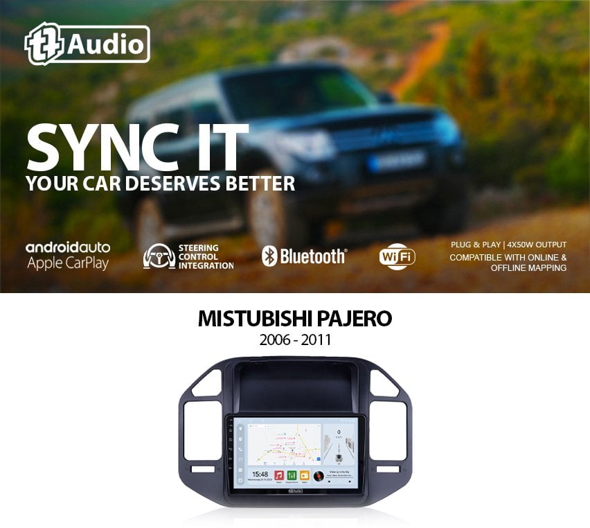 GUNMANSA TT Audio 9″ replacement radio for MITSUBISHI Outlander 2007- 2014 (4G ULTRA)