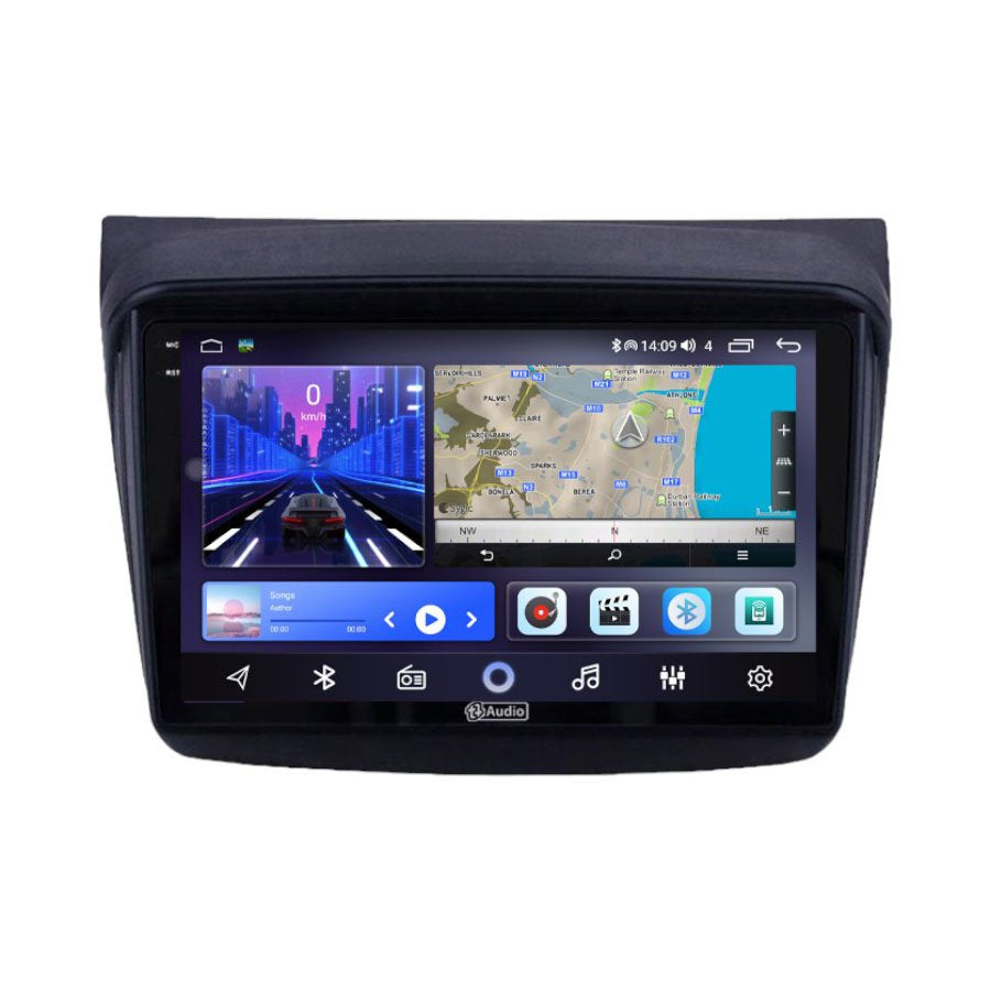 GUNMANSA TT Audio 9″ Replacement radio for MITSUBISHI PAJERO 2007 – 2017 (ECO)