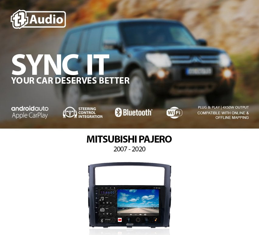 GUNMANSA TT Audio 9″ replacement radio for NISSAN Navara 2015-2024 (2K SCREEN)