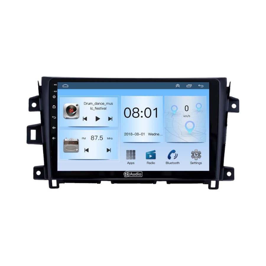 GUNMANSA TT Audio 9″ replacement radio for NISSAN Navara 2015-2024 (ECO)